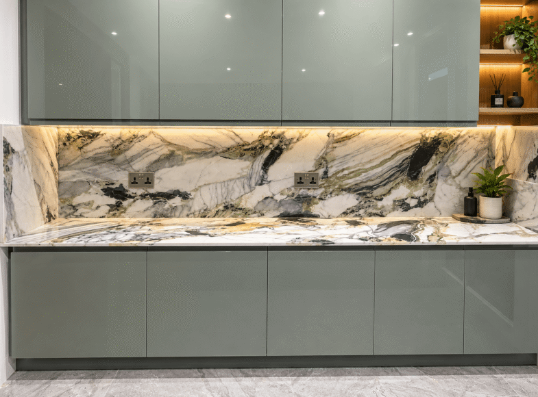 jade green quartz-worktops-london