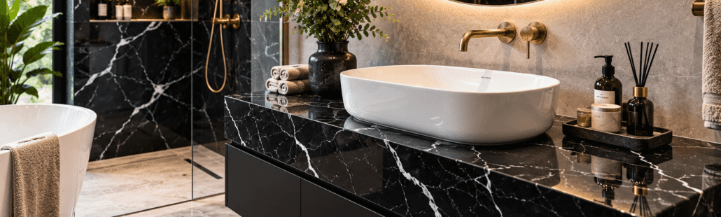 Luxurious Black Marble Spa Bathroom (1) Luxurious Black Marble Spa Bathroom (1)