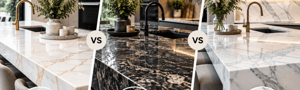 Quartz vs Granite vs Marble Kitchens (1) Quartz vs Granite vs Marble Kitchens (1)
